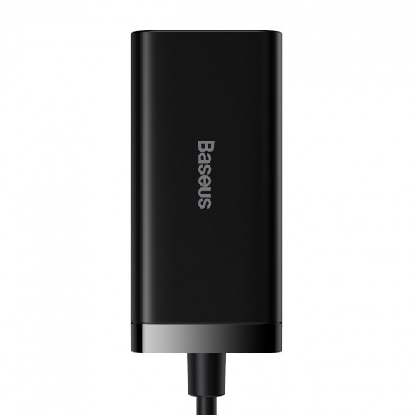 Baseus GaN3 Pro snabb universal GaN-laddare 2 x USB Typ C / 2 x USB 100W PD3.0, QC4.0 +, AFC svart (CCGP000101)