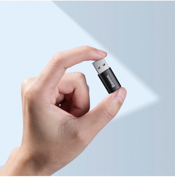 Baseus Ingenuity Series Mini USB 3.1 OTG till USB Typ C-adapter svart (ZJJQ000101)