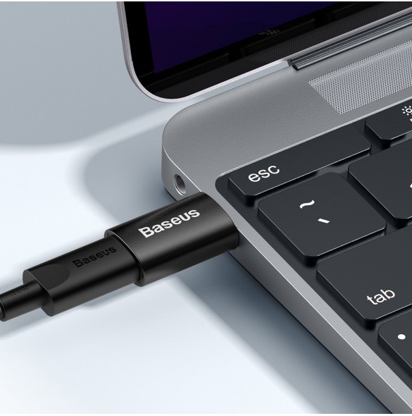 Baseus Ingenuity Series Mini USB 3.1 OTG till USB Typ C-adapter svart (ZJJQ000101)