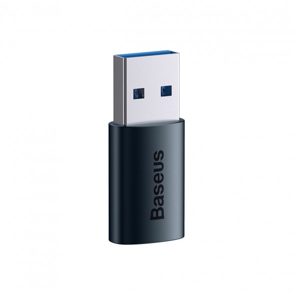 Baseus Ingenuity Series Mini USB 3.1 OTG till USB Typ C-adapter blå (ZJJQ000103)