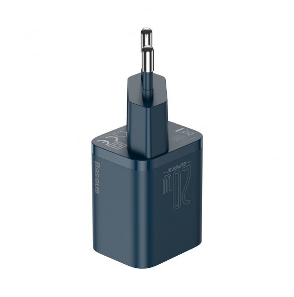 Baseus Super Si 1C snabbladdare USB Typ C 20 W Strömförsörjning blå (CCSUP-B03)