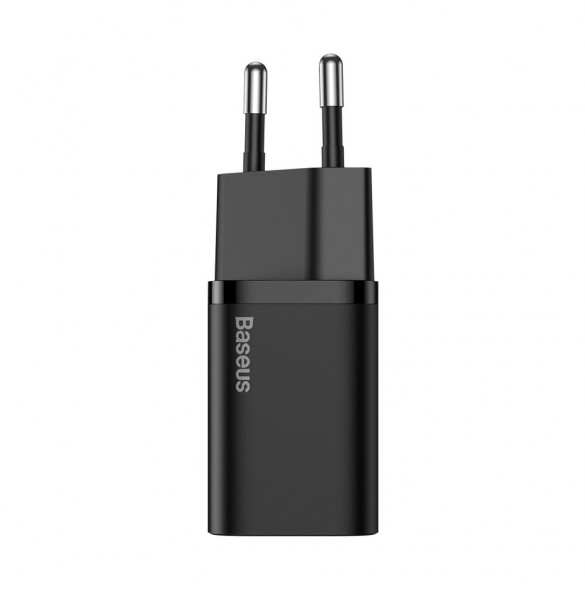 Baseus Super Si 1C snabbladdare USB Typ C 30W Strömförsörjning Snabbladdning svart (CCSUP-J01)