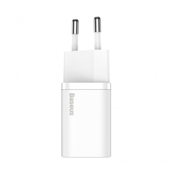 Baseus Super Si 1C snabbladdare USB Typ C 30W Strömförsörjning Snabbladdning vit (CCSUP-J02)