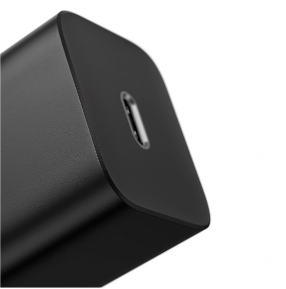 Baseus Super Si snabbladdare Quick Charge 3.0 Strömförsörjning 25W 3A + Kabel USB Typ C - USB Typ C 3A 1m svart (TZCCSUP-L01)