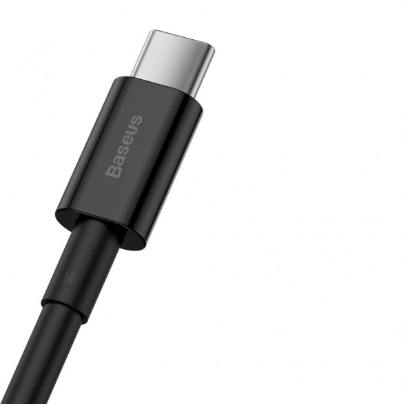 Baseus Superior USB-kabel - USB Typ C 66 W (11 V / 6 A) Huawei SuperCharge SCP 2 m svart (CATYS-A01)