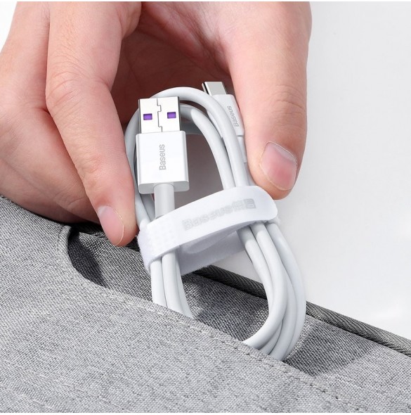 Baseus Superior USB-kabel - USB Typ C 66 W (11 V / 6 A) Huawei SuperCharge SCP 2 m svart (CATYS-A01)
