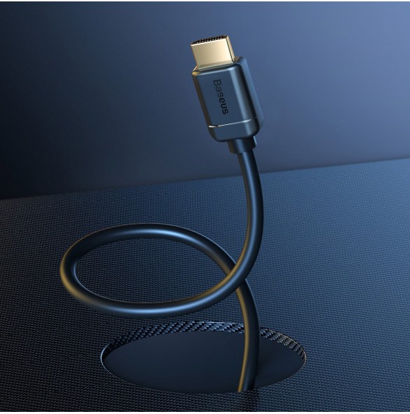 Baseus-kabel HDMI 2.0 0.75m svart (WKGQ030201)