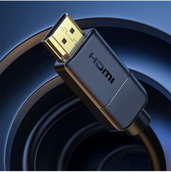 Baseus-kabel HDMI 2.0 0.75m svart (WKGQ030201)