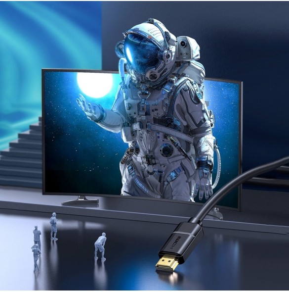 Baseus-kabel HDMI 2.0 0.75m svart (WKGQ030201)