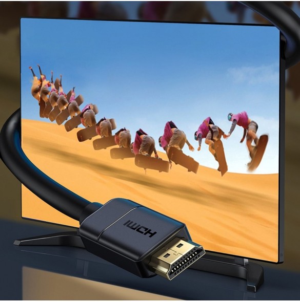Baseus-kabel HDMI 2.0 0.75m svart (WKGQ030201)