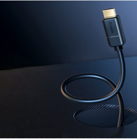 Baseus-kabel HDMI 2.0 0.75m svart (WKGQ030201)