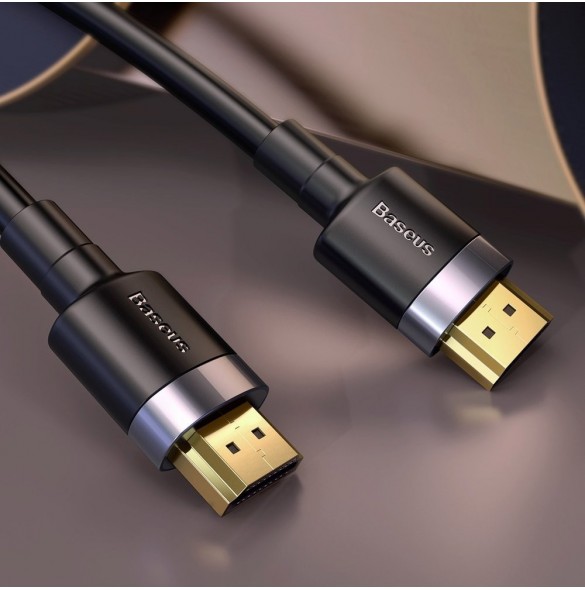 Baseus Cafule-kabel HDMI 2.0-kabel 4K 60 Hz 3D 18 Gbps 3 m svart (CADKLF-G01)