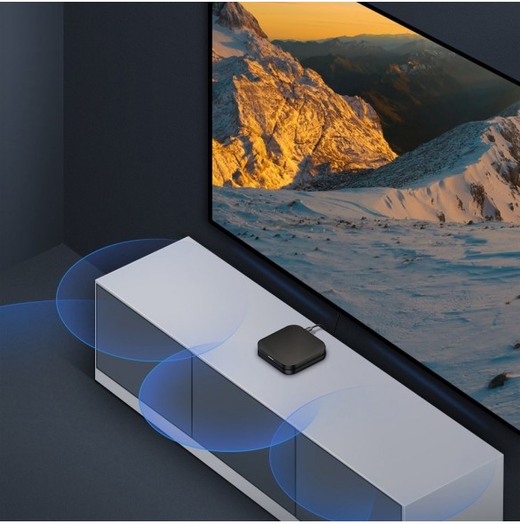 Baseus HDMI 2.1-kabel 8K 60 Hz 48 Gbps / 4K 120 Hz / 2K 144 Hz 3D eARC QMS Dynamic HDR VRR ALLM 3 m svart (CAKGQ-L01)