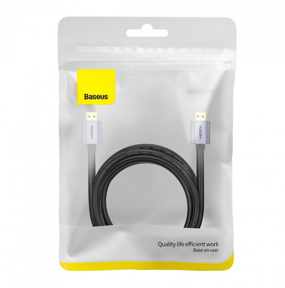 Baseus High Definition Series HDMI 2.0 4K 60Hz 3m kabel svart (WKGQ020301)