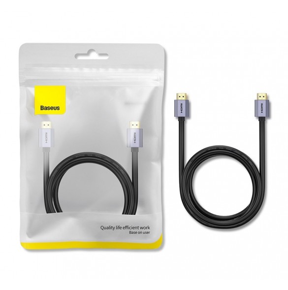 Baseus High Definition Series HDMI 2.0 4K 60Hz 3m kabel svart (WKGQ020301)