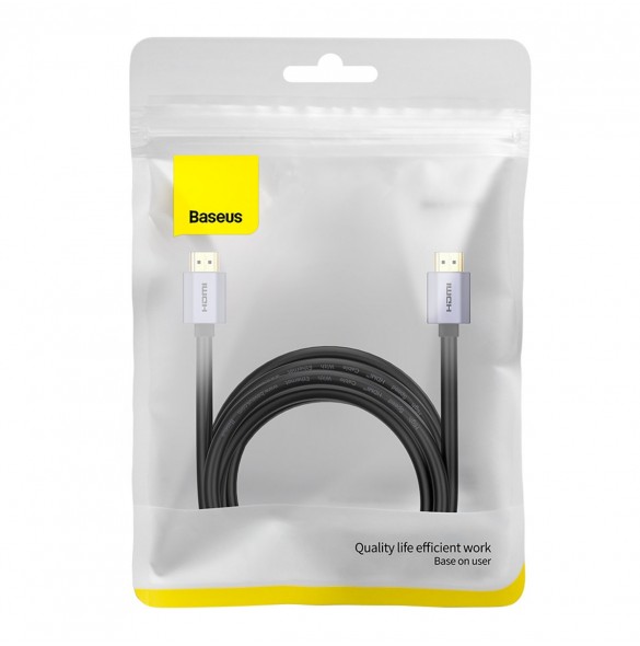 Baseus High Definition Series HDMI 2.0 4K 60Hz kabel 5m svart (WKGQ020401)