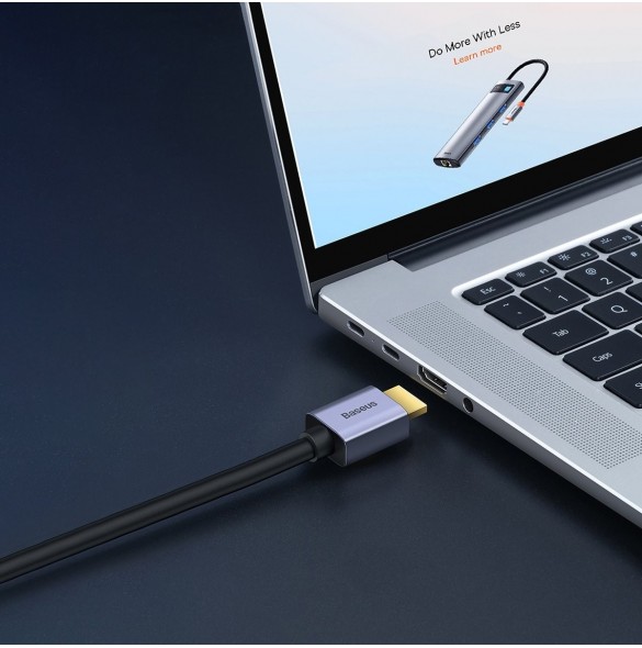 Baseus High Definition Series HDMI 2.0 4K 60Hz kabel 5m svart (WKGQ020401)