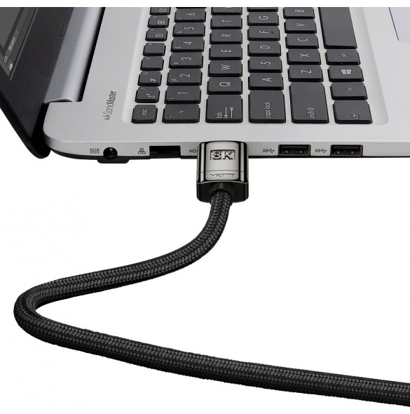 Baseus High Definition Series HDMI 2.1 8K 1m kabel - svart