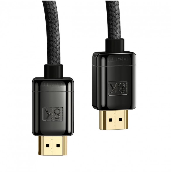 Baseus High Definition Series HDMI 2.1 8K 2m kabel - svart