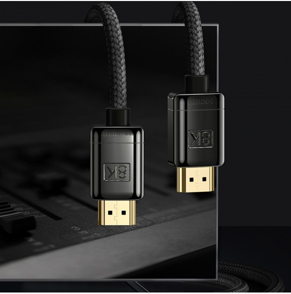 Baseus High Definition Series HDMI 2.1 8K 2m kabel - svart