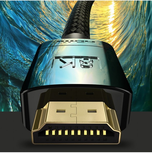 Baseus High Definition Series HDMI 2.1 8K 3m kabel - svart