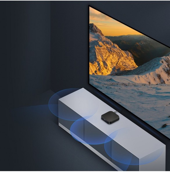 Baseus High Definition Series HDMI 2.1 8K 60Hz kabel 0,5m svart (WKGQ040001)