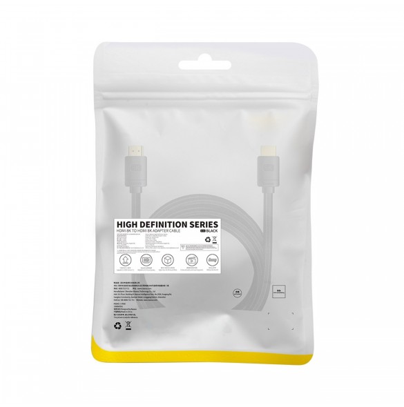 HDMI-kabel - HDMI 8K 8m Baseus High Definition Series - svart