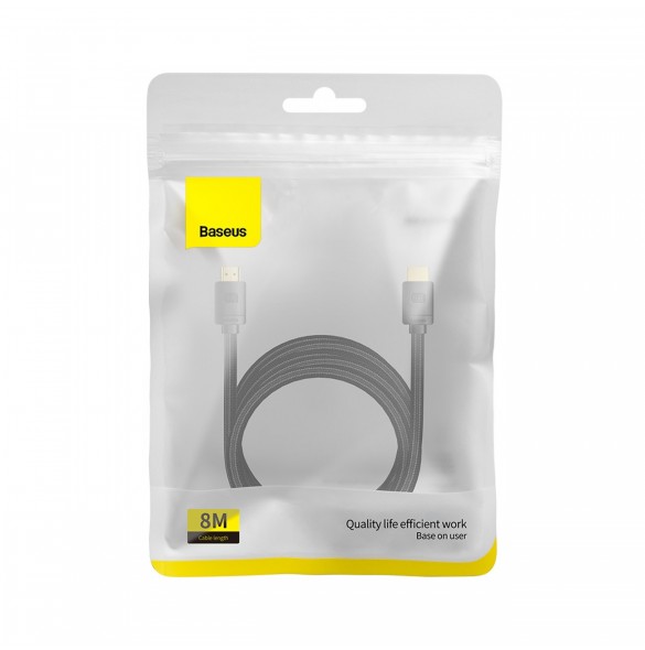 HDMI-kabel - HDMI 8K 8m Baseus High Definition Series - svart