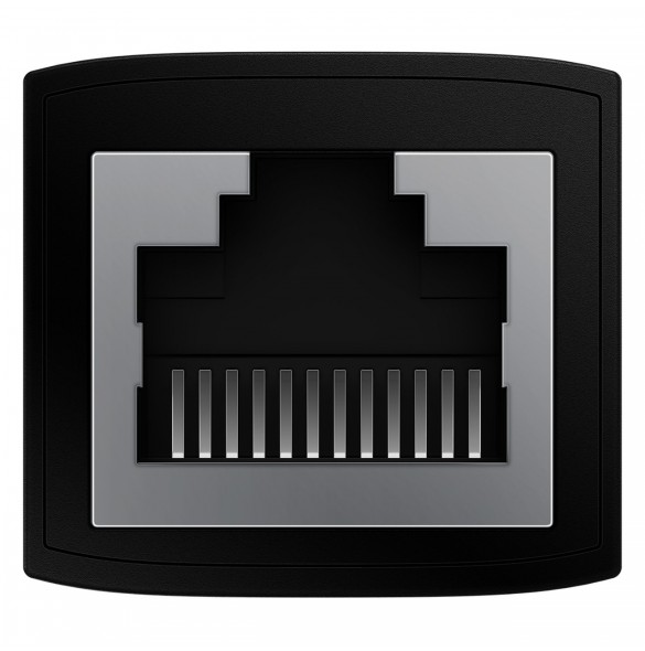 Baseus AirJoy Series Ethernet-kabelkontakt RJ-45 2 st - svart
