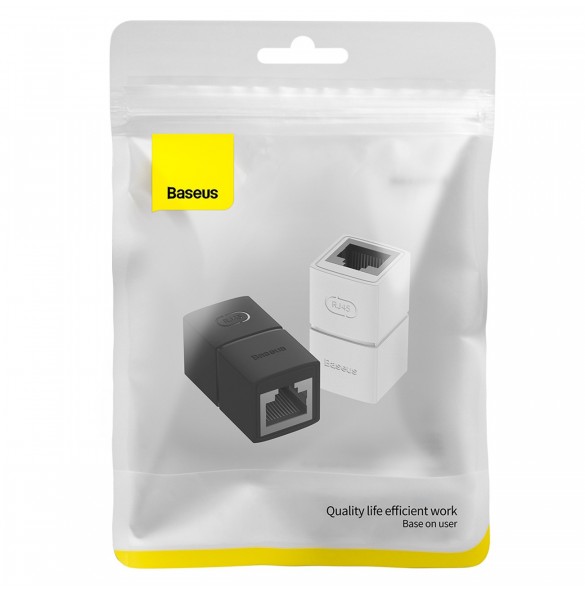 Baseus AirJoy Series Ethernet-kabelkontakt RJ-45 2 st - svart