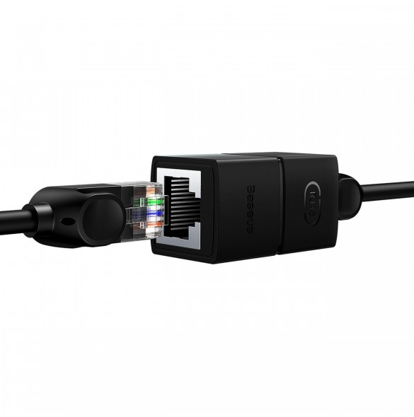 Baseus AirJoy Series Ethernet-kabelkontakt RJ-45 2 st - svart