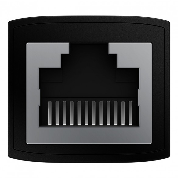 Nätverkskontakt Baseus AirJoy Series RJ-45 Ethernet-kabelkontakt 1 st - svart