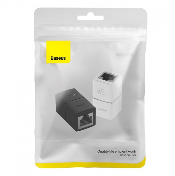 Nätverkskontakt Baseus AirJoy Series RJ-45 Ethernet-kabelkontakt 1 st - svart