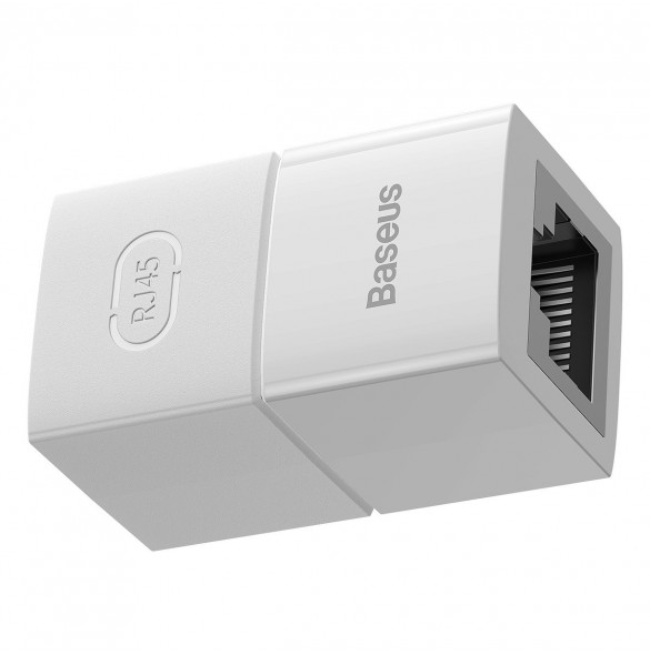 Nätverkskoppling Ethernet RJ-45 kabelkontakt Baseus AirJoy Series 10 st - vit