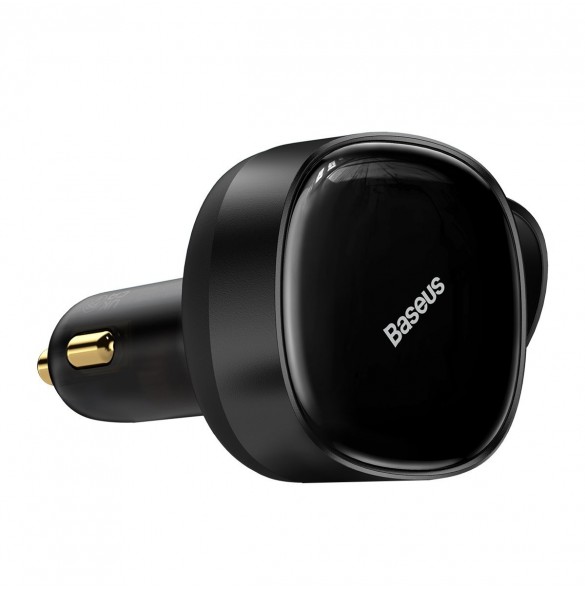 Baseus Enjoyment 2-i-1 billaddare 30W svart (CGTX000001)