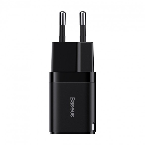 Baseus GaN3 snabbladdare 30W svart (CCGN010101)