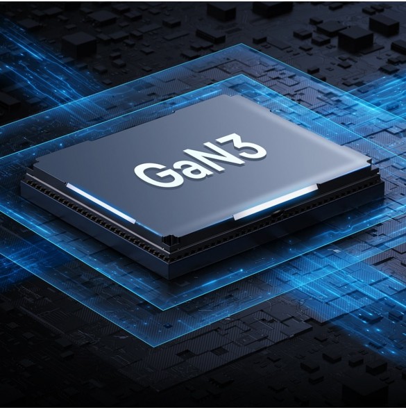 Baseus GaN3 snabbladdare 30W svart (CCGN010101)