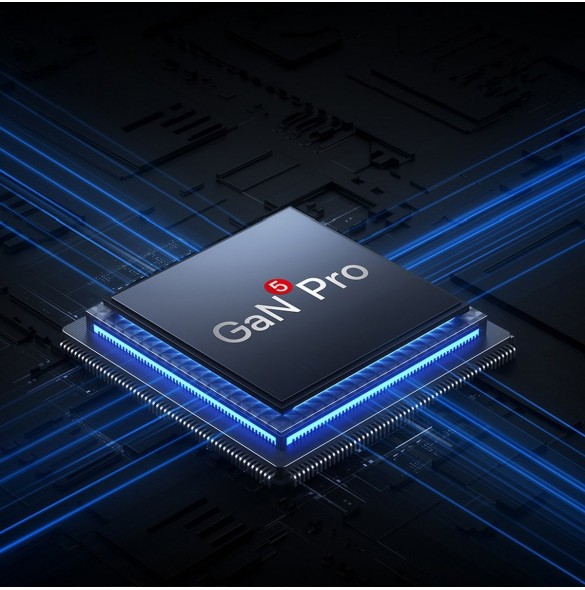 Baseus GaN5 Pro snabbladdare 2xUSB-C+USB 140W EU vit (CCGP100202)