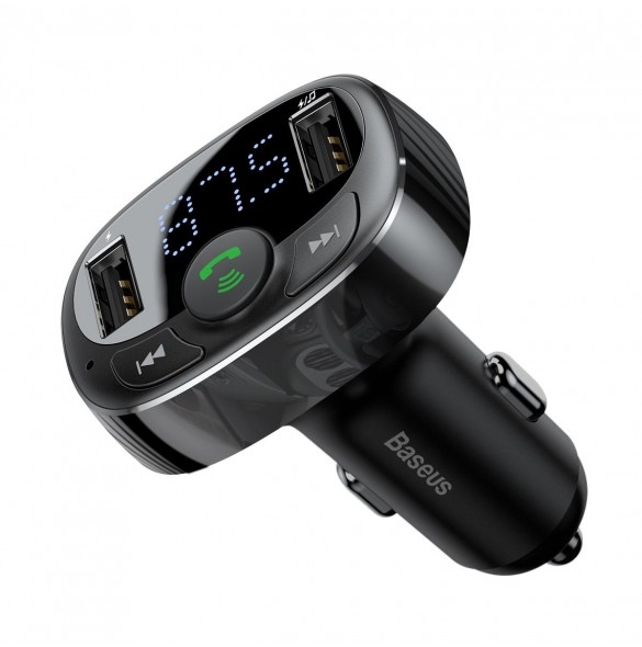 Bluetooth-sändare / billaddare Baseus S-09A (Overseas Edition) - svart