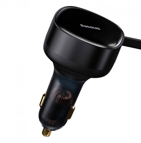 Billaddare 2in1 33W 2x USB C (hane) Baseus Enjoyment - svart
