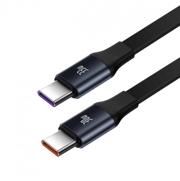 Billaddare 2in1 33W 2x USB C (hane) Baseus Enjoyment - svart