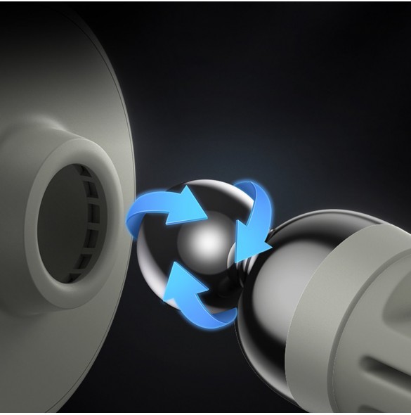 Baseus C01 bilventilator magnetisk smartphonehållare grå (SUCC000102)