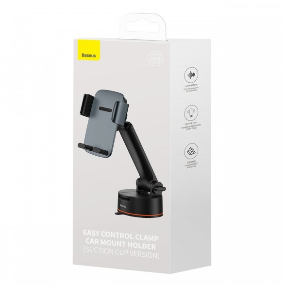 Baseus Easy Control Pro sittbrunnshållare grå (sugkoppsversion) (SUYK020014)