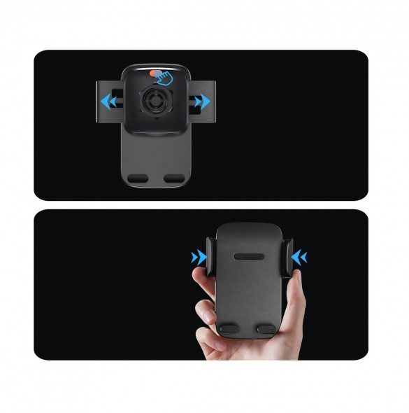 Baseus Easy Control Pro sittbrunnshållare grå (sugkoppsversion) (SUYK020014)