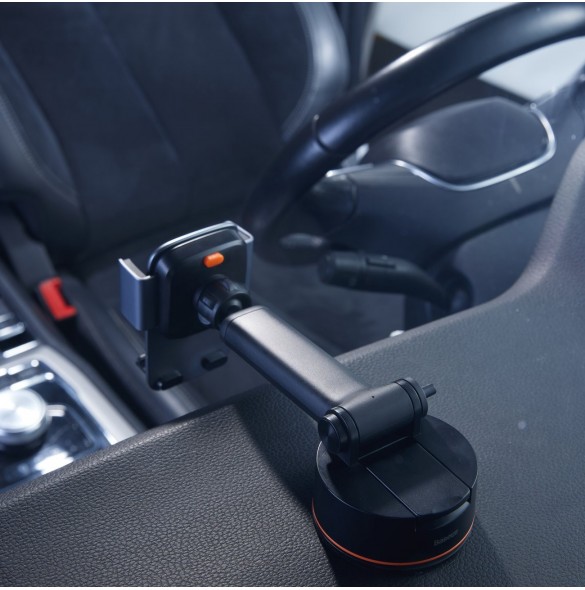 Baseus Easy Control Pro sittbrunnshållare grå (sugkoppsversion) (SUYK020014)