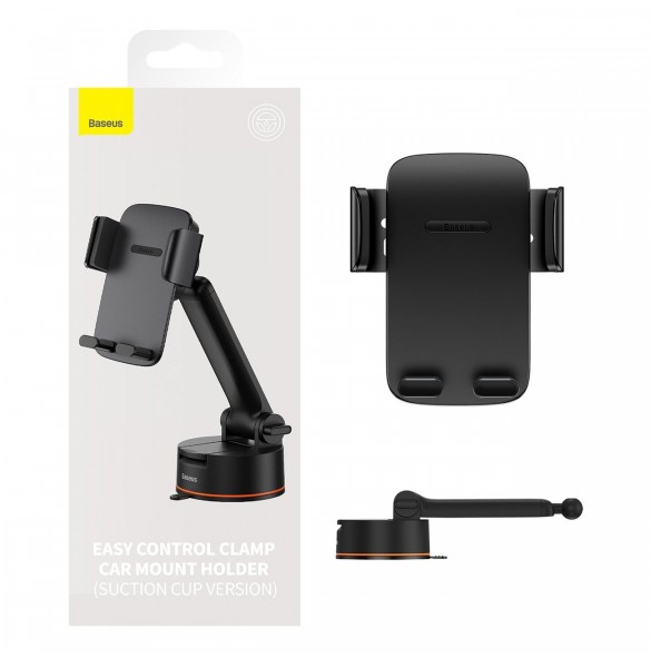 Baseus Easy Control Pro sittbrunn/grillhållare svart (sugkoppsversion)(SUYK020001)
