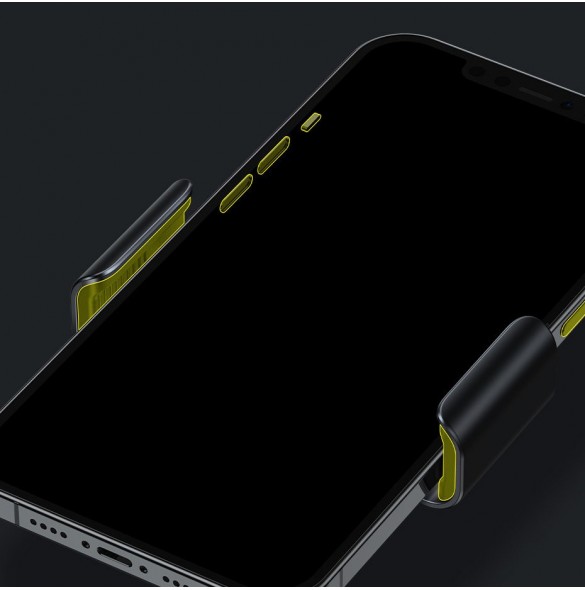 Baseus elcykel smartphonehållare med inbyggd solpanel 150mAh svart (SUZG010001)