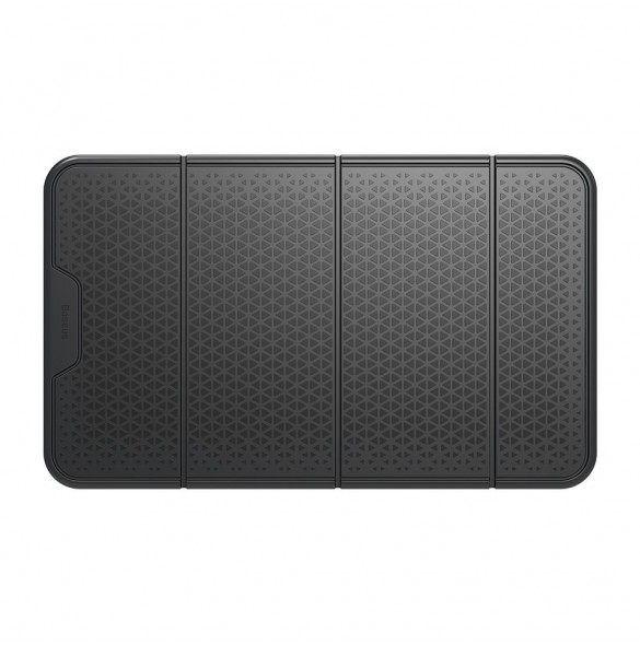 Baseus Folding Bracket Antiskid Pad vikbar självhäftande anti-halk matta nanopad svart (SUWNT-01)