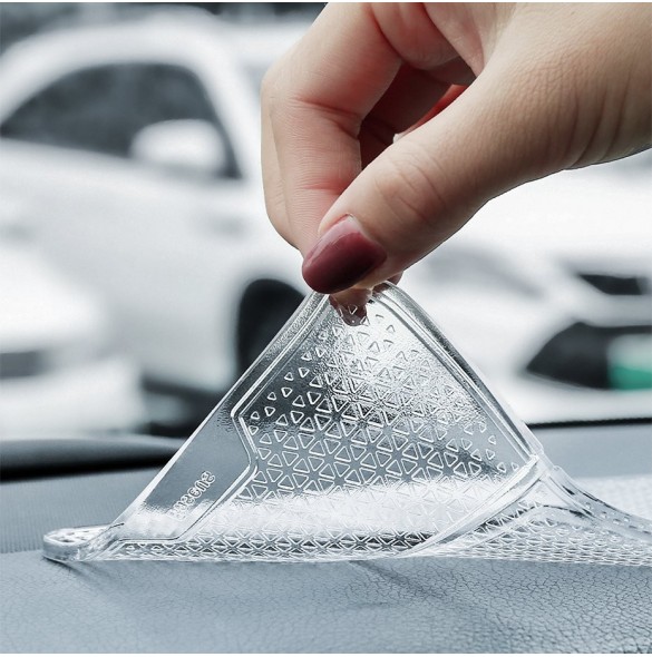 Baseus Folding Bracket Antiskid Pad vikbar självhäftande anti-halk matta nanopad svart (SUWNT-01)