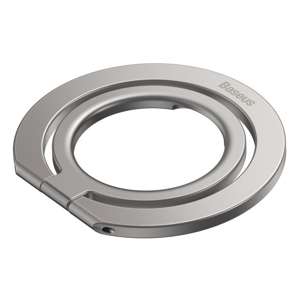 Baseus Halo magnetisk ringhållare telefonställ silver (SUCH000012)